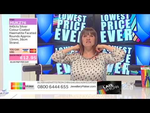JewelleryMaker (The Late Show) LIVE 20/07/2015
