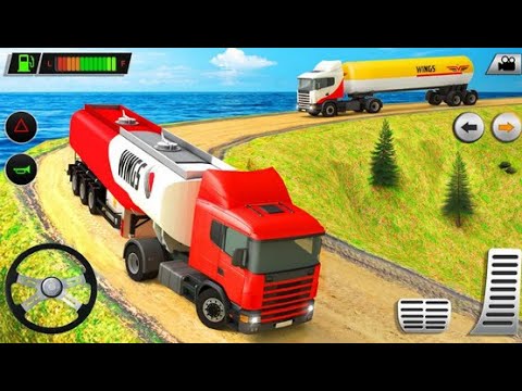Offroad Oil Tanker Transport Truck Driver 2020 | Truck Driving Games to Play | Android Gameplay FHD