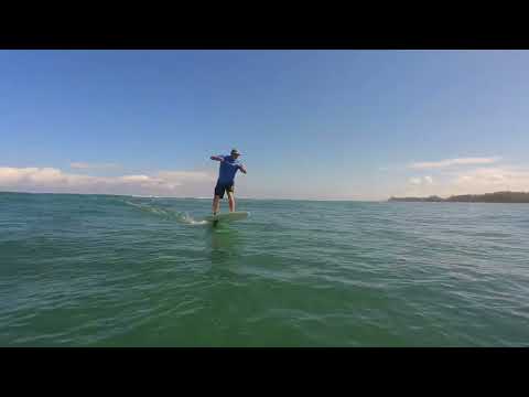 No wind no winging, the fun  continues at Ka'a Foil Park