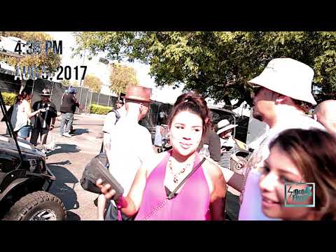 Backstage with baby bash, mc magic, lil rob , king lui taking pics with the fans @summertimeinthelbc