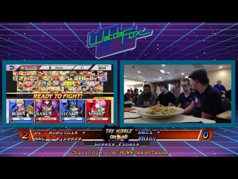 The Middle Ground: World War - Smash 4 Doubles - LF - Dr. Robotnik & Pyreeze vs. Deci & Shiny