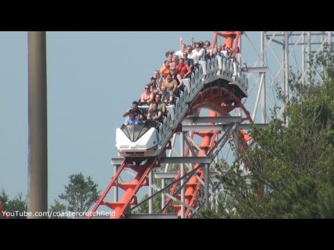 Off-ride footage of a Magnum XL-200 train