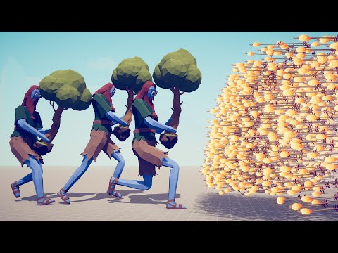 3x TREE GIANT vs EVERY GOD - Totally Accurate Battle Simulator TABS
