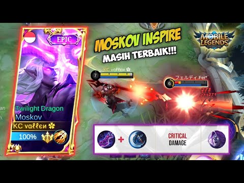 MOSKOV INSPIRE GA ADA LAWAN !!! BUILD TERSAKIT MOSKOV 2022 l TOP GLOBAL MOSKOV l MOBILE LEGENDS