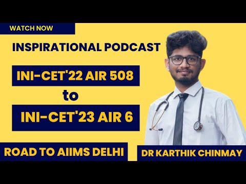 AIR 508 in AIIMS PG to AIR 6 AIIMS PG (INI-CET) : A Story of Dedication & Dreams | MBBS NEET PG NEXT