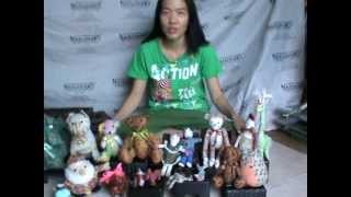 preview picture of video 'Natlovers Batik Dolls (soft toys)'