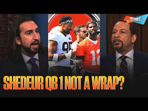 Myles Garrett on Shedeur-QB1: 'Not going to give anyone that title,' Julian Love's analysis on Maye