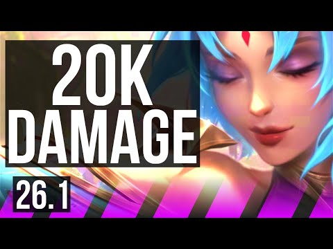SONA & Miss Fortune vs LEONA & Smolder (SUP) | 20K damage | EUW Master | 26.1