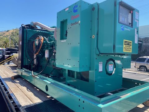 Cummins QSX15-G9 500kW Diesel Generator Set