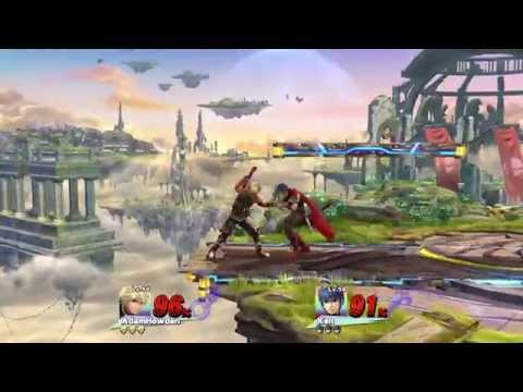 AdamHowden (Shulk amiibo) vs. Ken (Marth amiibo) - SSB Wii U