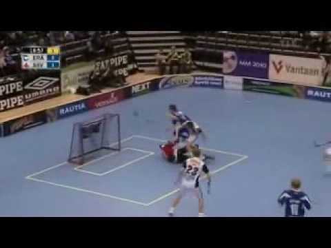 1.4.2010 - Salibandyliiga - 1. Finaali - Erä-SSV 4-3 JA.