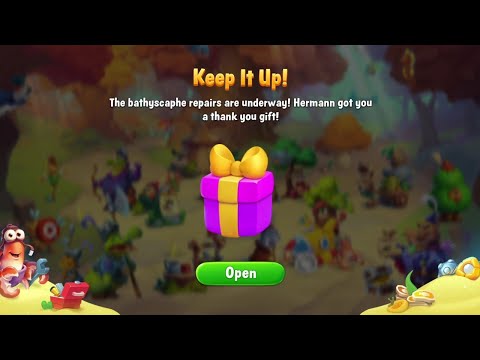 @Fishdom Shipwrecked Event Level 1 - 10, Got Rewards