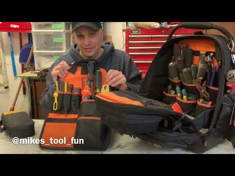 @KleinToolsVideo Tradesman Pro Tool Master Backpack ! Model 55485