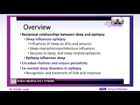 Dr. Erik St. Louis - Sleep and Epilepsy
