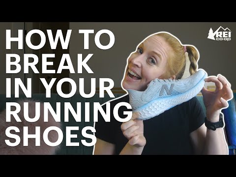 YouTube video about: How to break in running shoes?