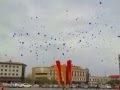 Акция «Белые журавли памяти» Полёт шаров 