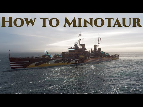 How to play (Radar) Minotaur in 2025 - World of Warships