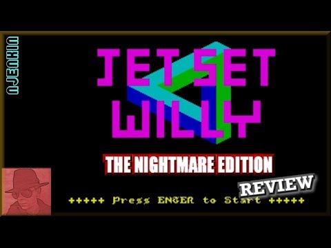 Jet Set Willy : The Nightmare Edition - on the ZX Spectrum 48K !! with Commentary