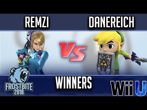 Frostbite 2018 Smash 4 Singles  WINNERS - EZG | Remzi (Zero Suit Samus) vs  DaneReich (Toon Link)