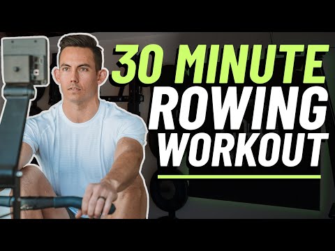 CALORIE BURNING 30 Minute Rowing Workout! Easy Way to Understand Damper