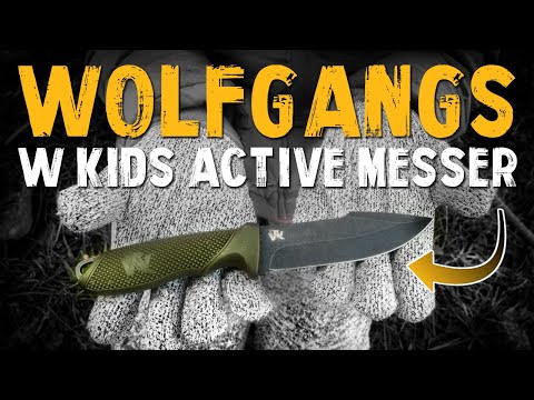 Was kann das Kindermesser? W Kids Active REVIEW Test OUTDOORMESSER BUSHCRAFT OUTDOOR