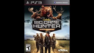 Cabela's Big Game Hunter Pro Hunts PS3 Gameplay