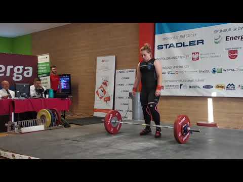 Zuzanna Protokowicz - Igrzyska Zrzeszenia LZS Siedlce 2019 - podrzut 75kg