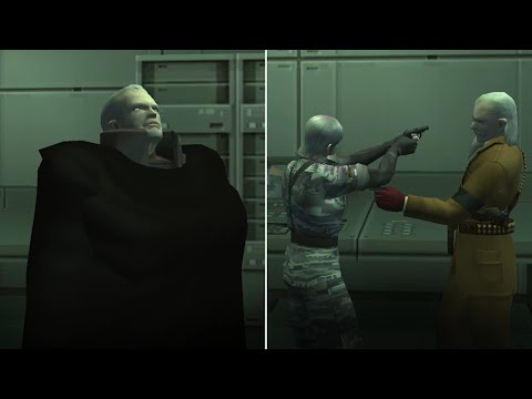 MGS2 - Exploring Out Of Bounds: Shell 1 D-Mic Cutscene