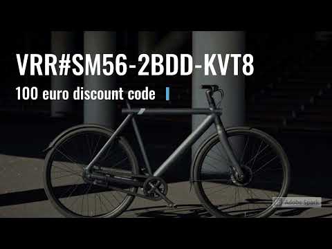 Vanmoof S3 S5 discount code kortingscode 100 dollar or euro