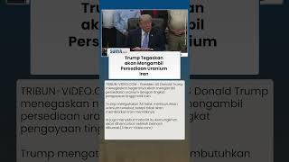 Donald Trump: Kami Akan Dapatkan Uranium Iran dan Menghancurkannya