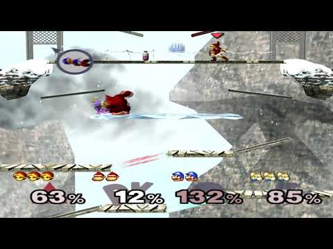 Super Smash Bros Melee (GCN) Melee VS Stock Team Match #31