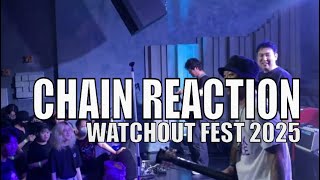Chain Reaction (체인리액션) Live at Watchout Fest 2025 | Korean Screamo & Post-Hardcore