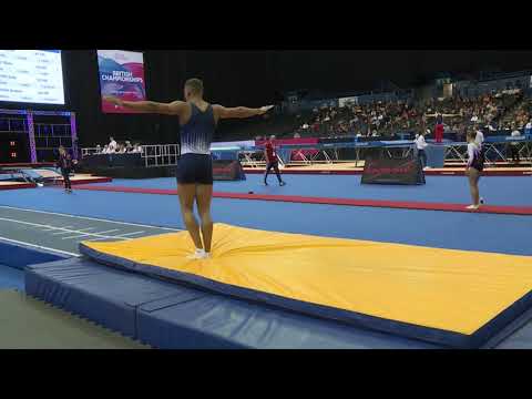 Elliott Browne - BRONZE - Snr Men - 2019 British Tumbling Championships