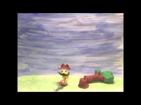 Sture animerad film stop motion