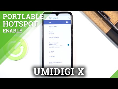 How to Activate Portable Hotspot in UMIDIGI X – Network Access Point