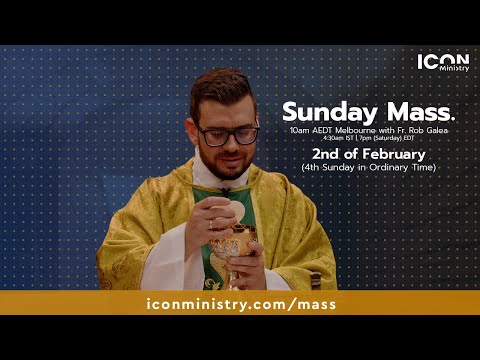 4th Sunday in Ordinary TIme Mass with Fr. Rob Galea 01/02/2025