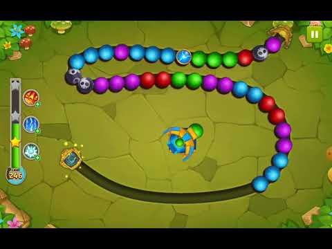 Jungle Marble Blast 3 Level 246