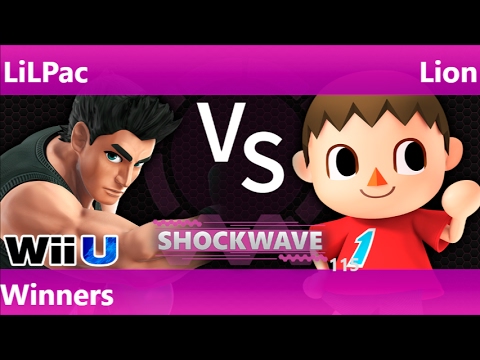 SW 115 - SWG | LiLPac (Little Mac) vs CV Lion (Villager) Winners - Smash 4