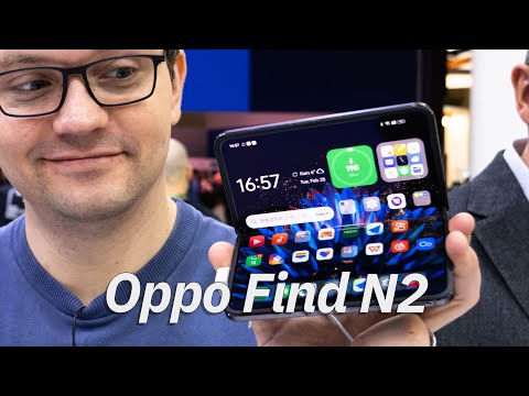 OPPO FIND N2 Hands-On (deutsch): „Klappstullen“-Smartphone ausprobiert