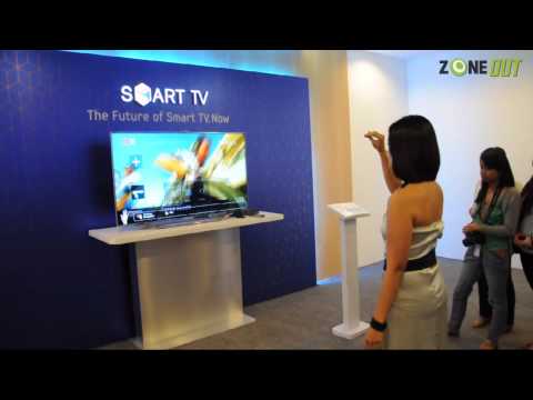Samsung Smart TV Launch - The ES8000 Unveiled