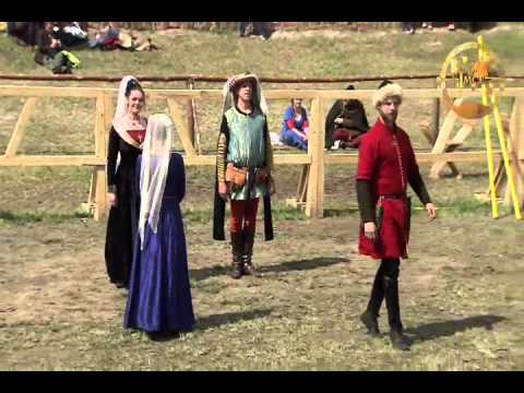 Medieval dance Mercantia performed in Malbork IMCF. Mittelalter Tanze. Medieval danza.