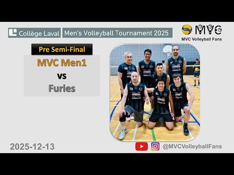 College Laval Volleyball Tournament 2025-12-13 (Game4: Pre-Semifinal - MVC Men1 vs Furies)
