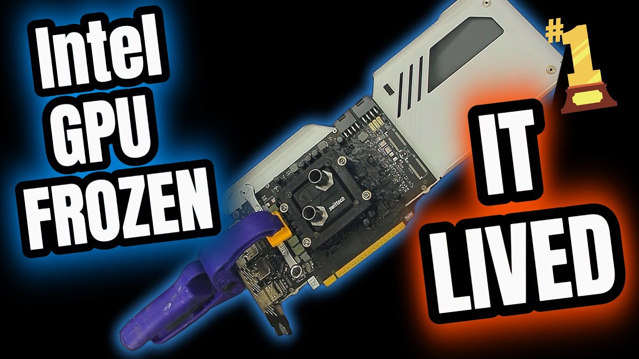 I Froze Intel’s B580 GPU. It Should’ve Died. - YouTube