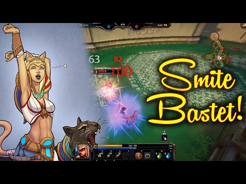 Smite! Bastet Vs Artemis, los tuve 3 semanas sin comer!! Gameplay en Español