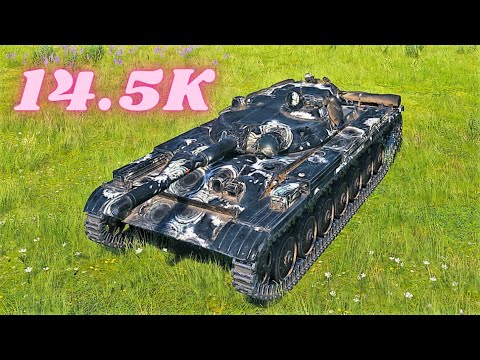 T-100 LT 14.5K Spot Damage World of Tanks Replays