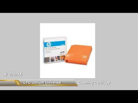 Valiklis Hewlett Packard (HP) Universali HPE LTO Ultrium valymo kasetė video