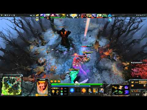 Dendi Invoker vs  Cloud9, HIGHLIGHTS