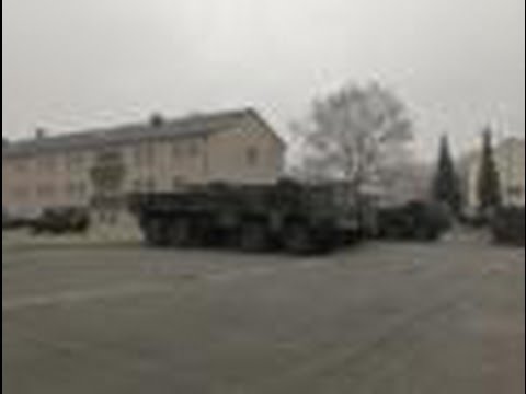 German Panzergrenadier Battalion 122 Deploy to Lithuania (B-Roll 2 of 2)