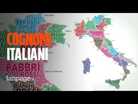 Quali sono i cognomi più diffusi in Italia? Ecco la classifica Regione per Regione