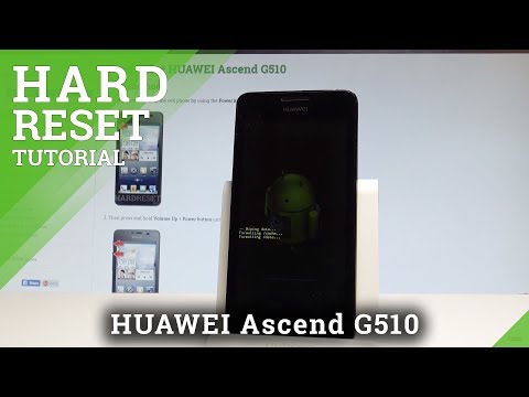 How to Hard Reset HUAWEI Ascend G510 - Remove Screen Lock / Format |HardReset.Info